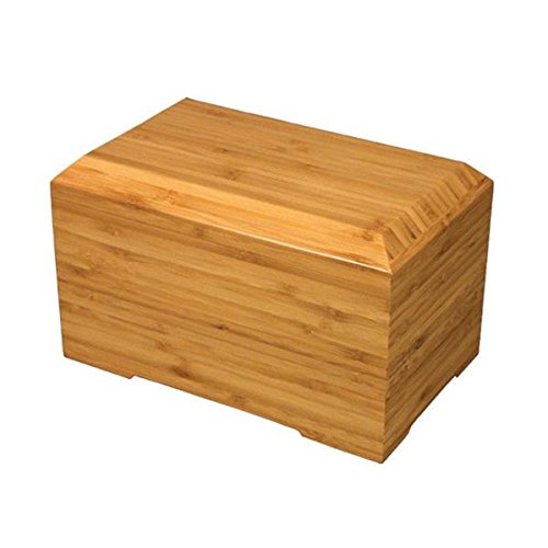Bamboo Cremation Ashes Casket / Urn - A PERFECT TRIBUTE - Free Engraving